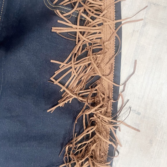 The Noli Shop Ryder Fringe Jean - Picture 3 of 9